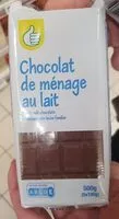 Mängden socker i Pouce chocolat lait menage 5x100g