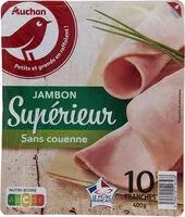 Mängden socker i Auchan jbon sup dd 10t 400g