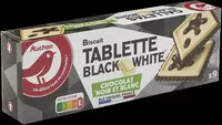 Mängden socker i Biscuit Tablette black & white* - chocolat *noir et blanc