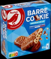 Mängden socker i Barre cookie chocolat au lait
