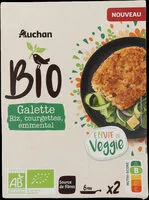 Mängden socker i Galette courgette emmental