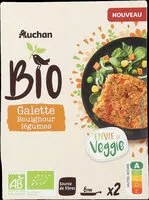 Mängden socker i Galettes boulgour legumes