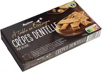 Mängden socker i Crêpe dentelle - pur beurre