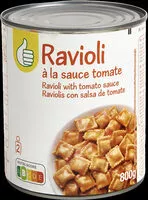 Mängden socker i Ravioli à la sauce tomate