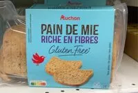 Mängden socker i Pain de mie gluten free