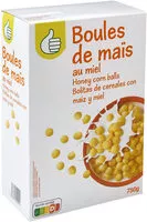 Mängden socker i Boules de maïs