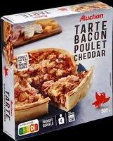 Mängden socker i Tarte bacon poulet cheddar