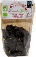 Mängden socker i Les fritures chocolat noir - 72% de cacao