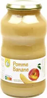 Mängden socker i Pouce compote allegee pomme banane bocal 720g