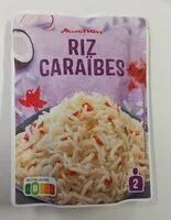 Mängden socker i Riz Caraïbes