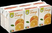 Mängden socker i Nectar d'orange à base de concentré - Teneur en fruits : 50% minimum