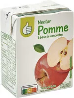 Mängden socker i nectar pomme