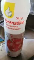 Mängden socker i Sirop grenadine