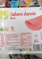 Mängden socker i Salami danois