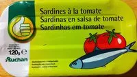 Mängden socker i Sardines à la sauce tomate