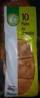 Mängden socker i PAINS AU CHOCOLAT x 10