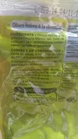 Mängden socker i Olives noires à la grecque