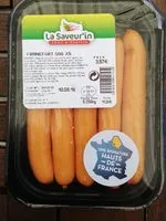 Mängden socker i Saucisse de Francfort