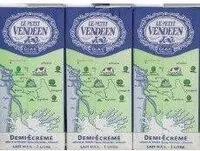 Mängden socker i Lait Uht 1/2 ecreme Petit Vendeen brick