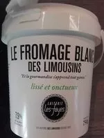 Mängden socker i Le fromage blanc des Limousins