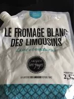 Mängden socker i Le fromage blanc des limousins