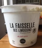 Mängden socker i Les Fayes faisselle