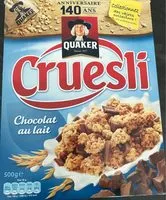 Mängden socker i Cruesli chocolat au lait