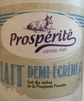 Mängden socker i Lait Demi Ecreme