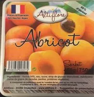 Mängden socker i Abricot sorbet