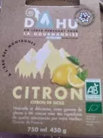 Mängden socker i Glace au citron de Sicile Dahu bio