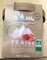 Mängden socker i Sorbet Fraise