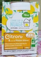 Mängden socker i Comme sur un nuage Citron & Jus de Raisin blanc