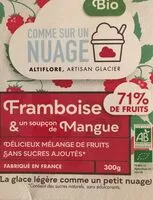 Mängden socker i Comme sur un nuage Framboise et un soupçon de Mangue délicieux mélange de fruits