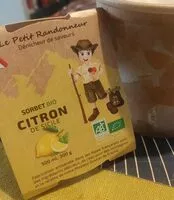Mängden socker i Sorbet bio citron de Sicile