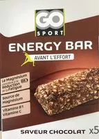 Mängden socker i Energy bar