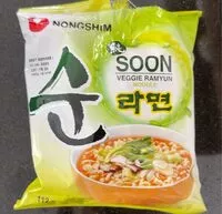 Mängden socker i Nongshim Vegie Ramen