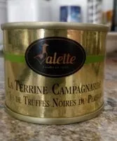 Mängden socker i La terrine campagnarde au jus de truffe noire du Périgord