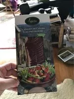 Mängden socker i Le magret de canard fumé prétranché