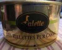 Mängden socker i LES RILLETTES PUR CANARD