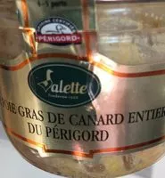 Mängden socker i Foie gras de canard entier du Périgord