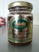 Mängden socker i Compotée d échalottes Confites Aux Framboises