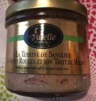 Mängden socker i La Terrine de Sanglier aux Fruits Rouges et son Trait de Malbec