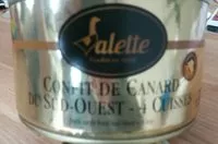 Mängden socker i Confit de canard du sud ouest