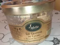 Mängden socker i Les grattons de canard.