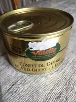 Mängden socker i Confit de Canard du Sud-Ouest -1 Cuisse