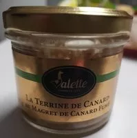 Mängden socker i Terrine de canard