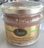 Mängden socker i Terrines de canard