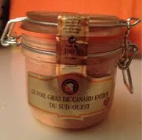 Mängden socker i Foie gras de canard entier du Sud-Ouest
