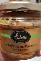 Mängden socker i Le trésor de Volaille