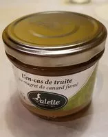 Mängden socker i L'en-cas de truite au magret de canard